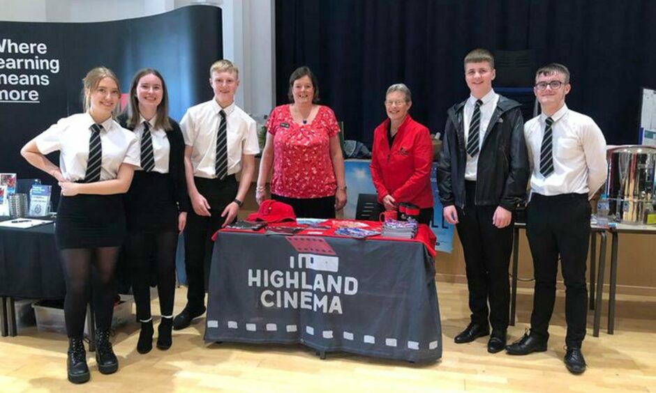 Highland Cinema were "delighted" to attend the fair and "discuss some of the opportunities for employment and progression we offer"