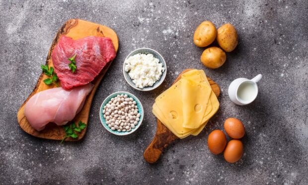Protein can be found in a range of different food.