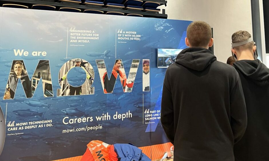students discovered more about future careers at MOWI