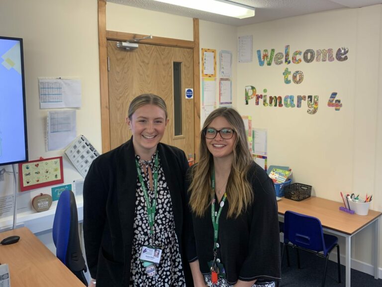 P4 Classroom Ness Castle Primary School hitting the ground running