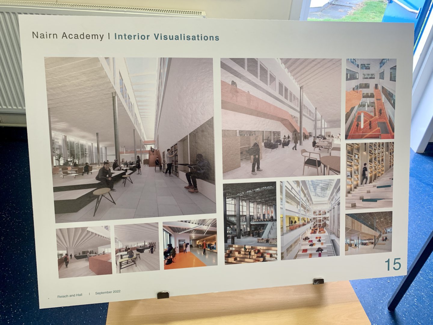 Early designs for the New Nairn Academy