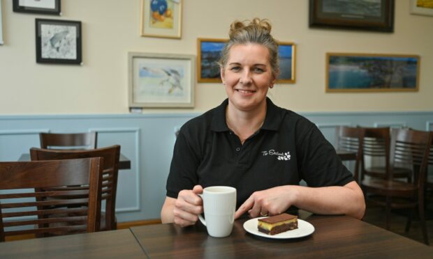 A cuppa and a smile is what you'll find at The Seafront in Macduff.