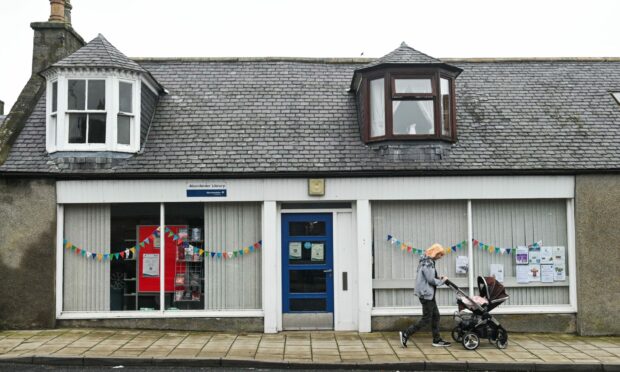 Aberchirder Library will be one of the Aberdeenshire libraries offering free computer access.
Image: Jason Hedges.