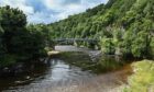 Water levels on the River Spey in July 2022. Photo: Jason Hedges/DC Thomson