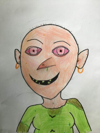 Jamie-Leigh, P4, Favourite Roald Dahl book: "The Witches"