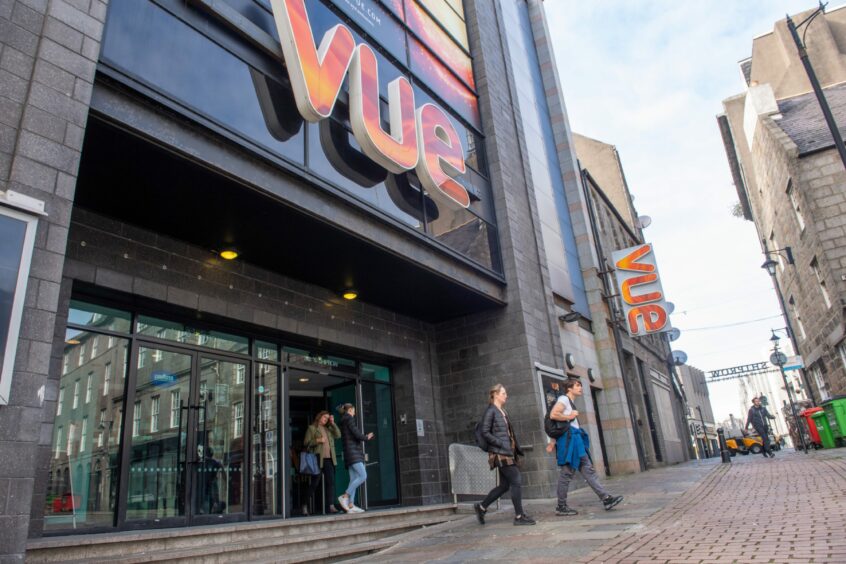Vue on Shiprow in Aberdeen