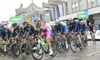 Tour of Britain begins in Aberdeen. Picture by Kath Flannery.