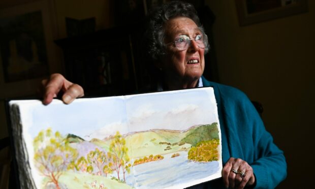 Judith Stephens of Rosemount, Aberdeen, travelled the North Coast 500 for a week. Picture by Kami Thomson / DC Thomson.
