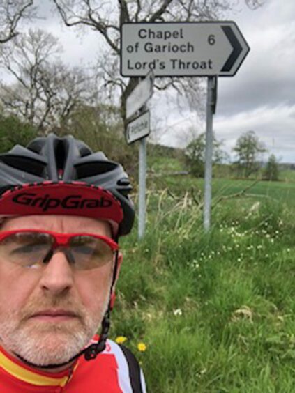 Mark out cycling in Aberdeenshire.