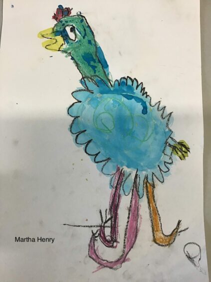 Martha, P1, Favourite Roald Dahl character: "Roly Poly Bird"
