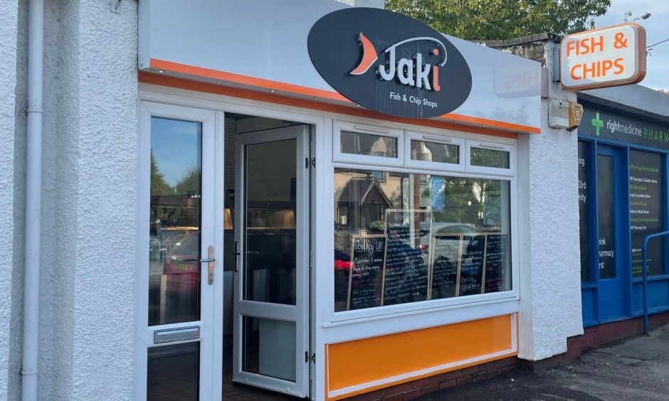 Jaki's Fish and Chip Shop.