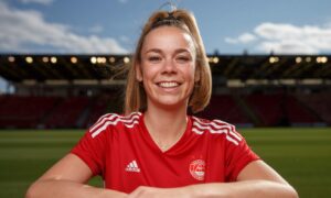 Aberdeen Women’s Nadine Hanssen on joining partner Kelle Roos as a Dons player, and how post-pregnancy return was harder than ACL rehab