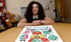 Aberdeen author Nicola Mcilraith with her book The Tale of Tom Tomato