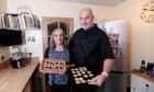 Have your oatcake and eat it: Allan Smith  has launched his own oatcake company alongside his wife Sandra. Photos by Darrell Benns, DC Thomson.