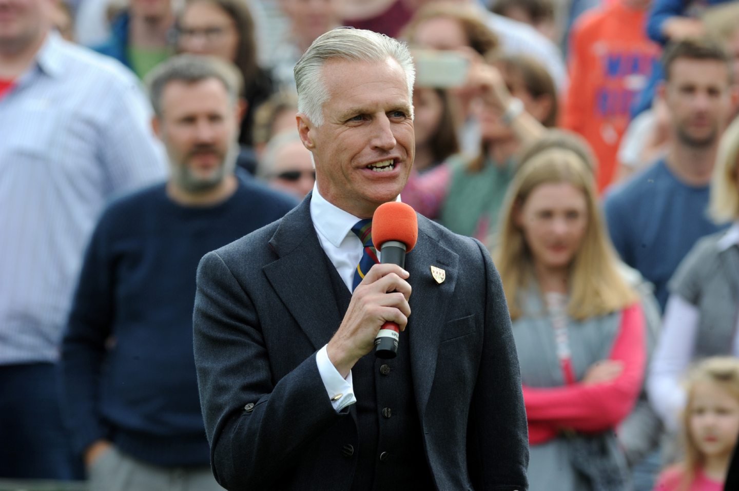 Robert Lovie at the Braemar Gathering.