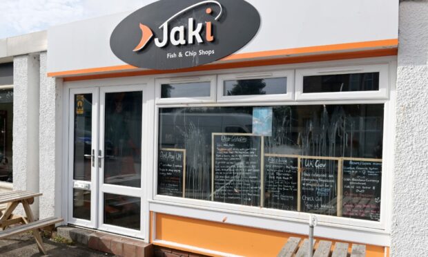 The National Federation of Fish Friers has revoked the membership of Jaki Fish and Chip Shop following Thursday's incident. Picture by Sandy McCook.