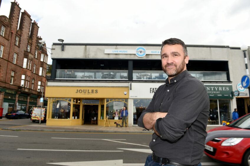 Daniel MacIntyre one of the owners of The View in Oban.