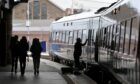 Trains were cancelled due to the disruption. Image: Sandy McCook/DC Thomson