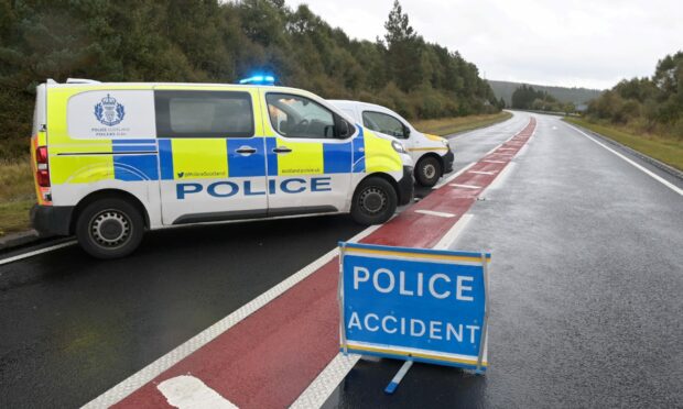The A9 is closed in both directions following a collision south of Slochd summit.