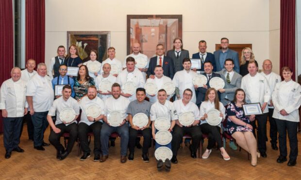 The 2019 winners of The North East of Scotland Chef and Restaurant of the Year Competition. Image: Scott Baxter/DC Thomson.