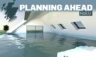 Proposed swimming pool at Moray home.  Design team/Moray Council