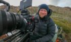 Raymond Besant filming Frozen Planet 2. Picture by Raymond Besant and BBC.