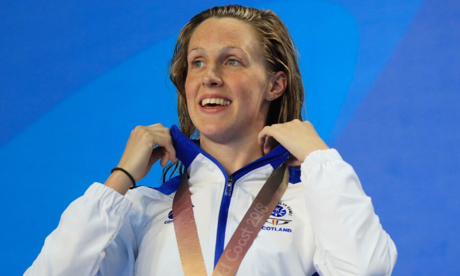 Swimming champ Hannah Miley will talk about resilience at Aberdeen Wellbeing Festival.