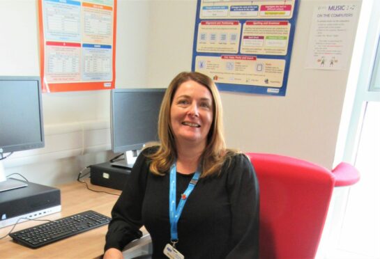 Wendy Harley, education team leader at HMP Grampian.