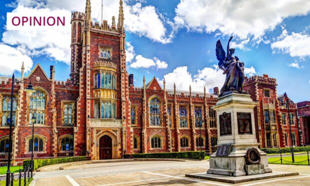 Queen's University in Belfast, where Donna McLean is studying a Masters in creative writing (Photo: Todamo/Shutterstock)