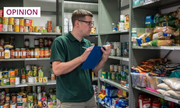 More people are forced to use food banks than ever before, yet employment rates are rising (Photo: HASPhotos/Shutterstock)