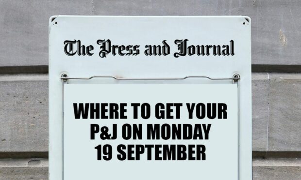 You can pick up a Press and Journal at many shops across the Highlands, Islands and Moray on Monday.
