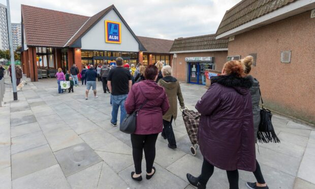 Aldi store in Aberdeen