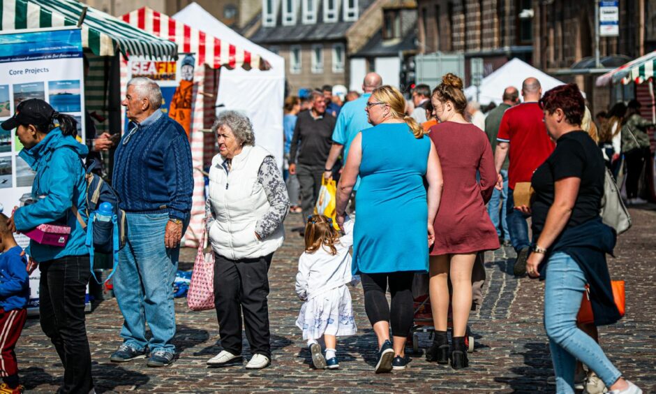 Seafood festival has been one of the most successful events during Rediscover Peterhead's first term