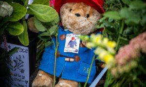 A Paddington Bear tribute. Picture by Wullie Marr / DC Thomson