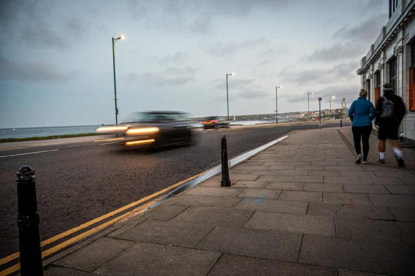 There are hopes roads changes planned for Aberdeen beach could end a "rat run". Proposals were on display at the Beach Ballroom as part of the council's consultation. Image by Wullie Marr/DC Thomson.