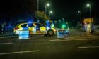 The road was closed between the Haudagain and St Machar roundabouts for around eight hours as road collision investigators carried out inquiries at the scene.