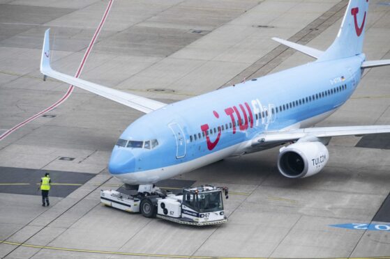 Tui said compensation has been offered to those on the delayed flight. Supplied by Marcel Kusch/dpa.