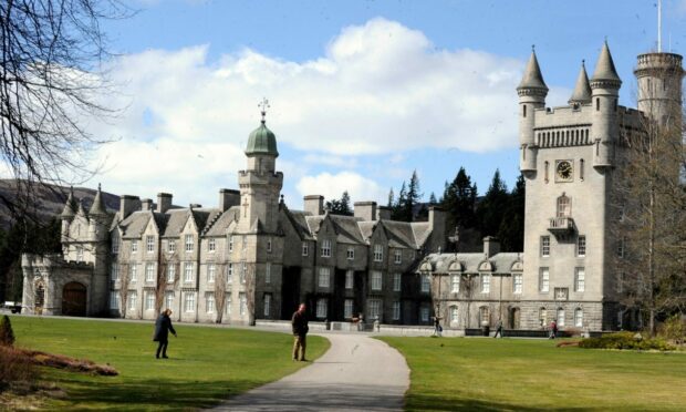 Balmoral Castle. Picture by DC Thomson.