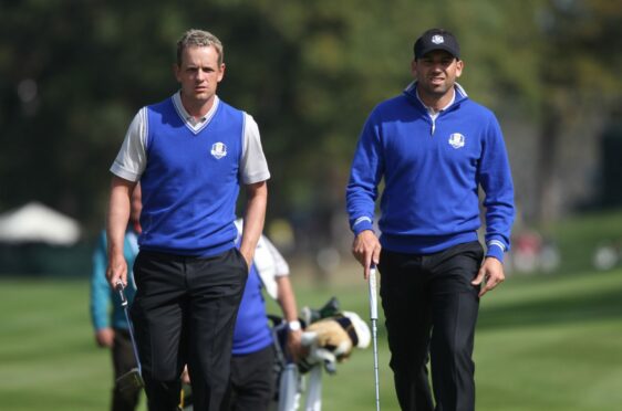 Luke Donald and Sergio Garcia were a formidable partnership at three Ryder Cups.