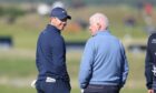 Rory McIlroy and his father Gerry McIlroy at the Dunhill Links last week.