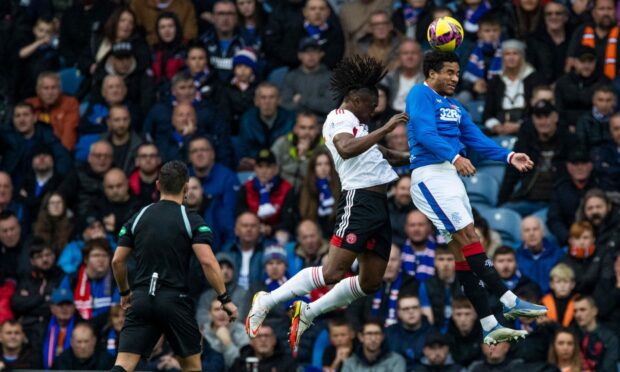 Aberdeen faced Rangers at Ibrox last month. Image: Shutterstock Feed.