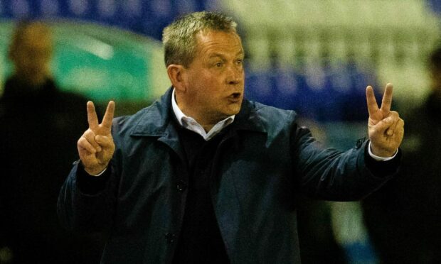 Inverness head coach Billy Dodds. Image: Craig Brown/SNS Group
