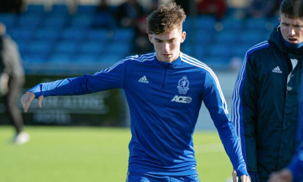 Cove Rangers defender Evan Towler. Image: SNS