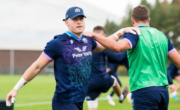 Former Wallaby Jack Dempsey could play for Scotland against Australia on Saturday.