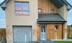A brand new house in Kinloss was vandalised over the weekend. Image: MPD Housebuilders/ Facebook