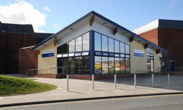 A six-figure sum has been approved to fund improvements at Peterhead Leisure and Community Centre. Supplied by Aberdeenshire Council.