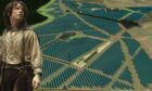 The solar farm has been named after a famous fantasy charcter. Lord of the Rings image from Shutterstock.
