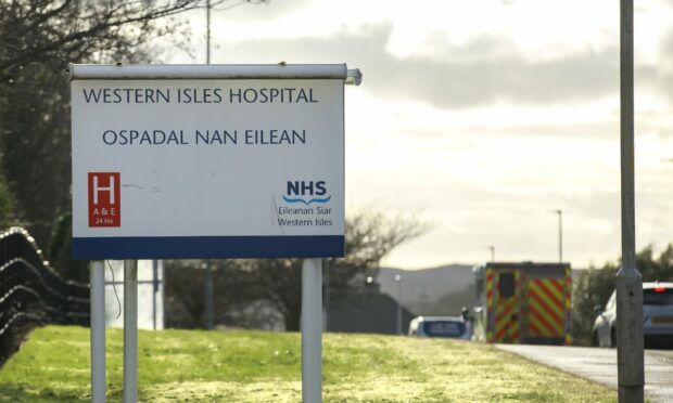The exterior of NHS Western Isles Hospital in Stornoway. Image: Sandie Maciver.