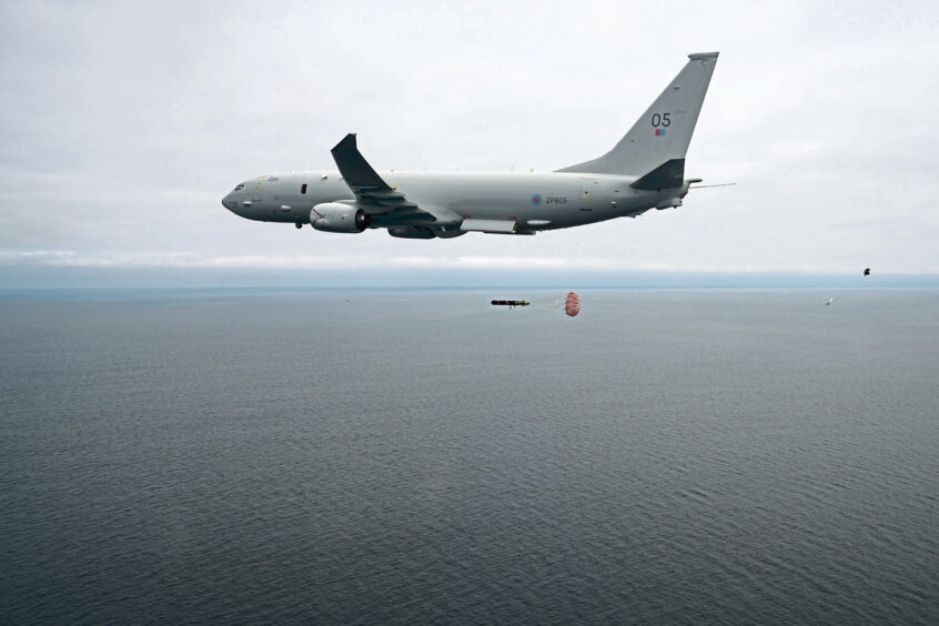 RAF poseidon will make a tour of the Med as part of a survelliance missing.