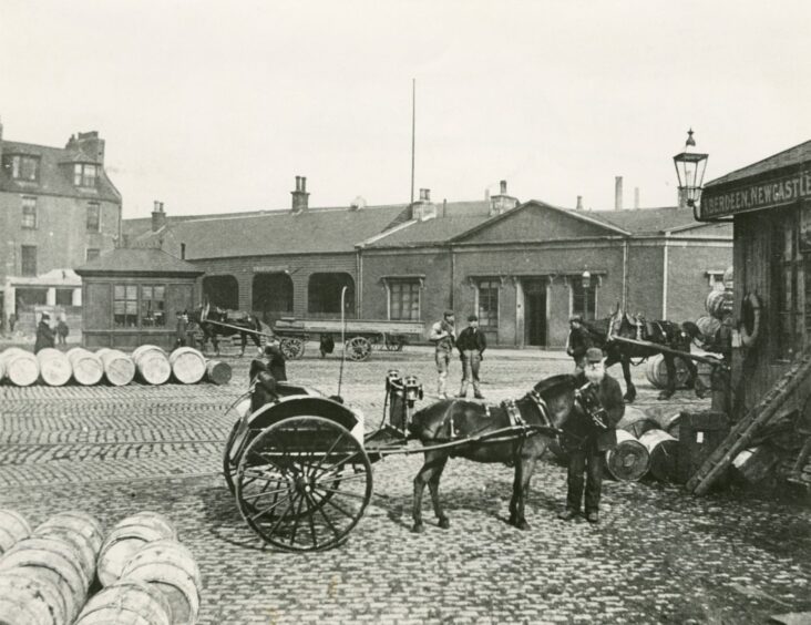 Waterloo Quay around 1895. 